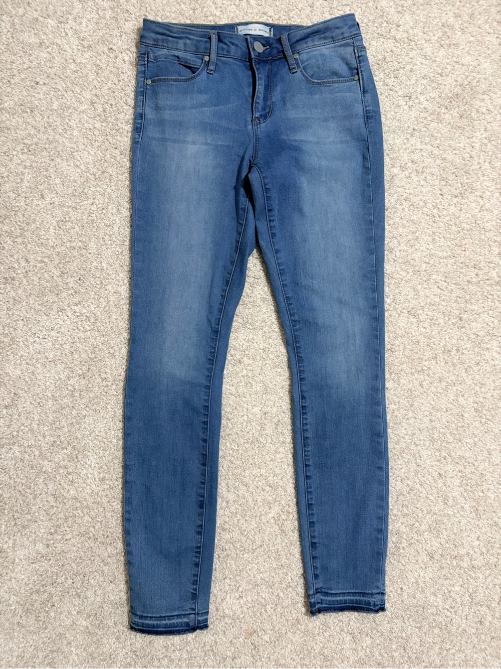 Articles of Society Size 25 Women’s Skinny Jeans Light Wash Stretch Denim